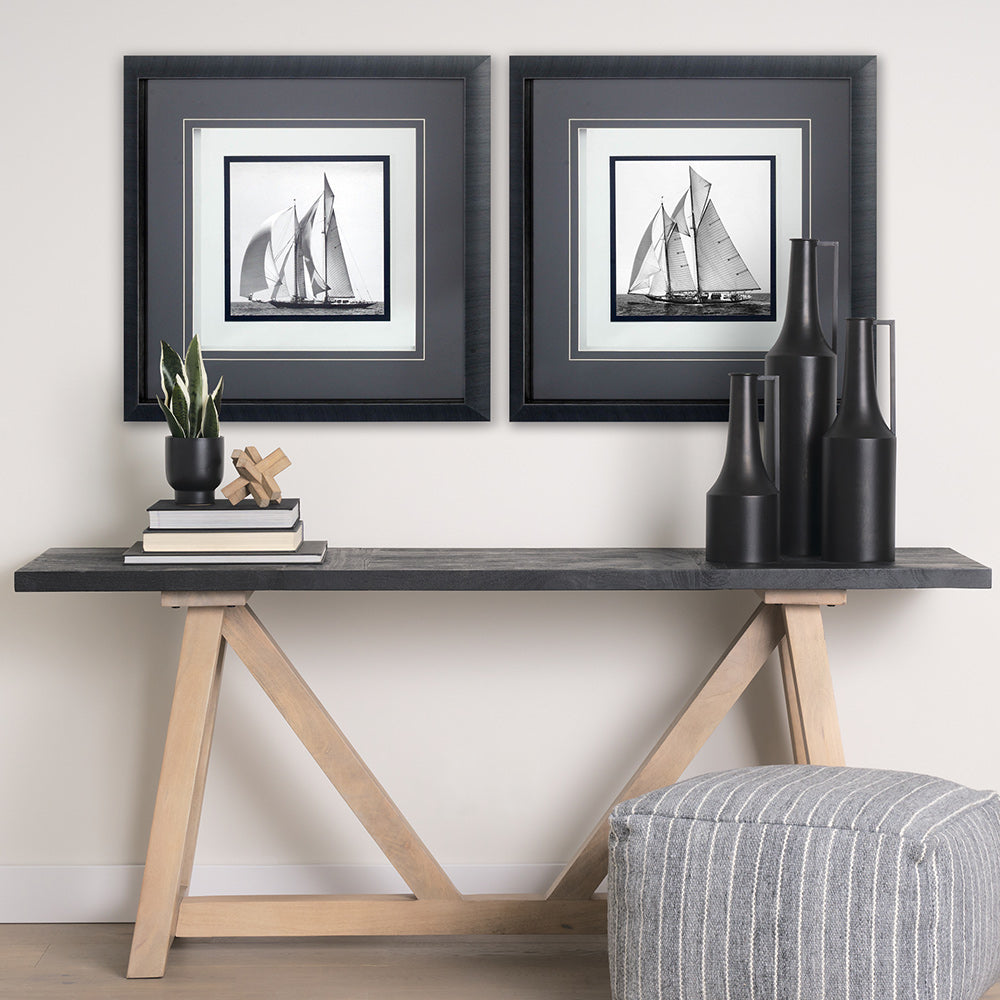 Mercana - Adrift I by Jorge Llovet a Framed Art Print Matted under Glass - 10872 view 3