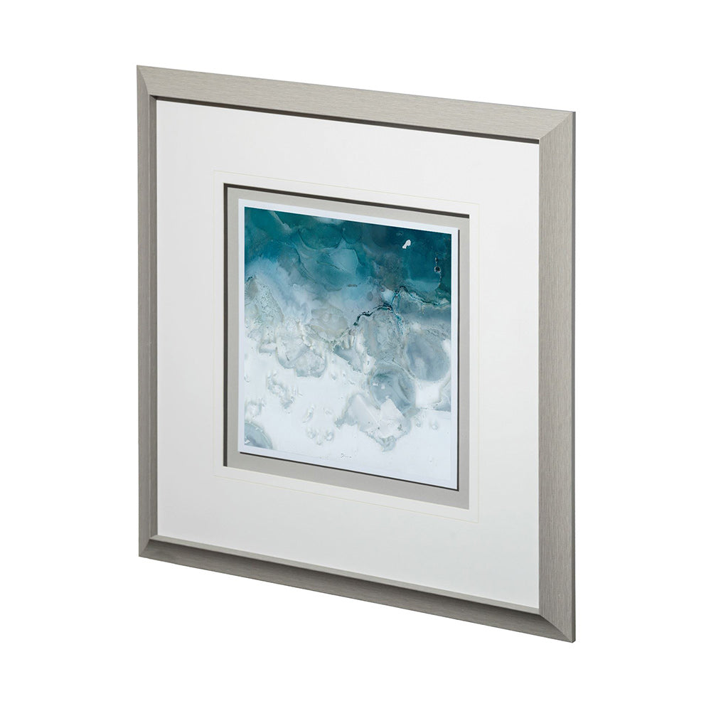 Mercana - Aerial Blue -II by Brianna Andreychuk a Framed Art Print Matted under Glass - 12473 view 1