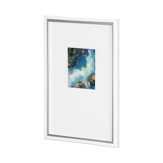 Mercana - Aerial View II by Silvia Krause a Framed Art Print Matted under Glass - 13521 view 2