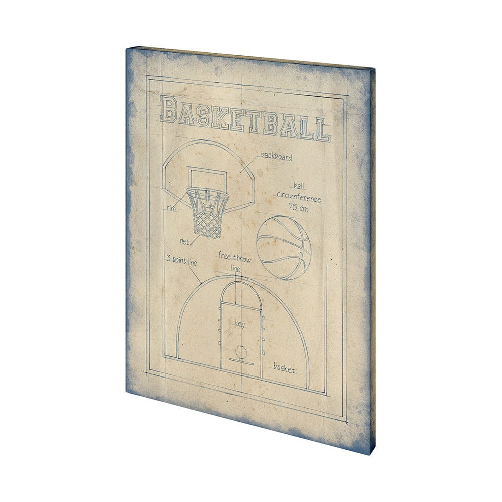 Mercana - All About the Game III by Ethan Harper a Hand Embellished Textured Canvas - 101243-S view 1
