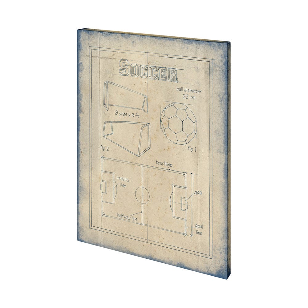 Mercana - All About the Game IV by Ethan Harper a Hand Embellished Textured Canvas - 101244-S view 1