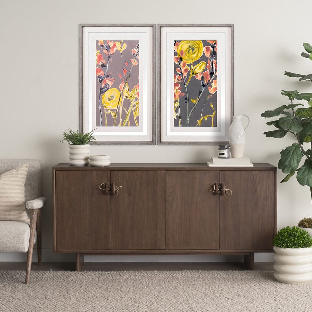 Mercana - Anemone & Coral II by Jennifer Goldberger a Framed Art Print Matted under Glass - 10364 view 5