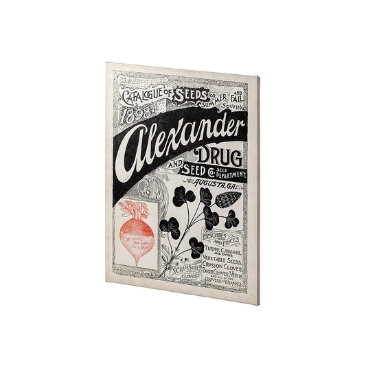 Mercana - Antique Seed Packet XIV by Mercana Studio a Hand Embellished Textured Canvas - 101899-L view 2