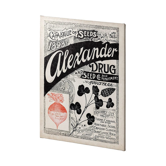 Mercana - Antique Seed Packet XIV by Mercana Studio a Hand Embellished Textured Canvas - 101899-S view 2
