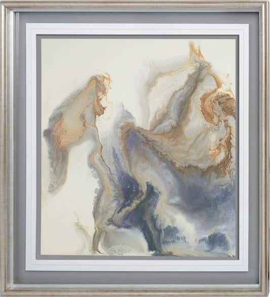 Mercana - APPROACHING by Corrie Lavelle a Framed Art Print Matted under Glass - 10811 view 2