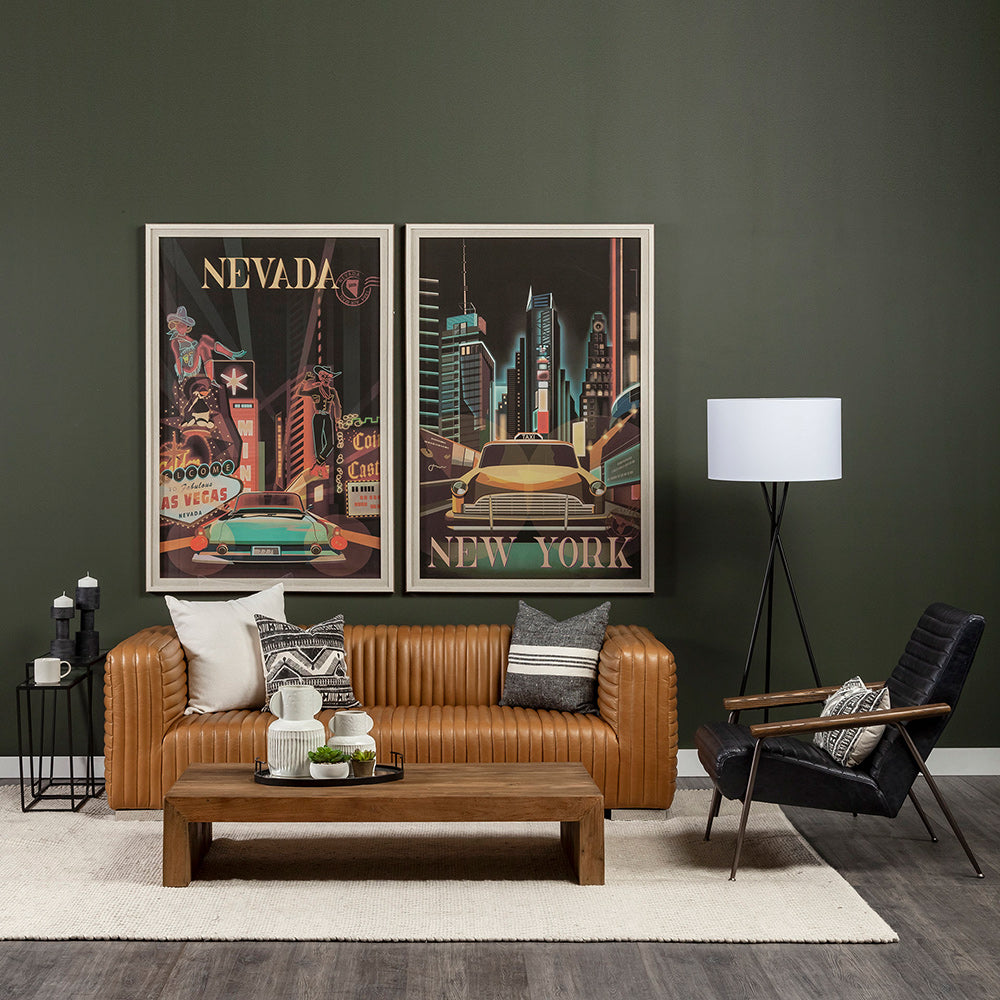 Mercana - Arya 24L x 10W Black Rectangular Glass Top Iron Frame Accent Table (Set of 2) - 68941 view 10