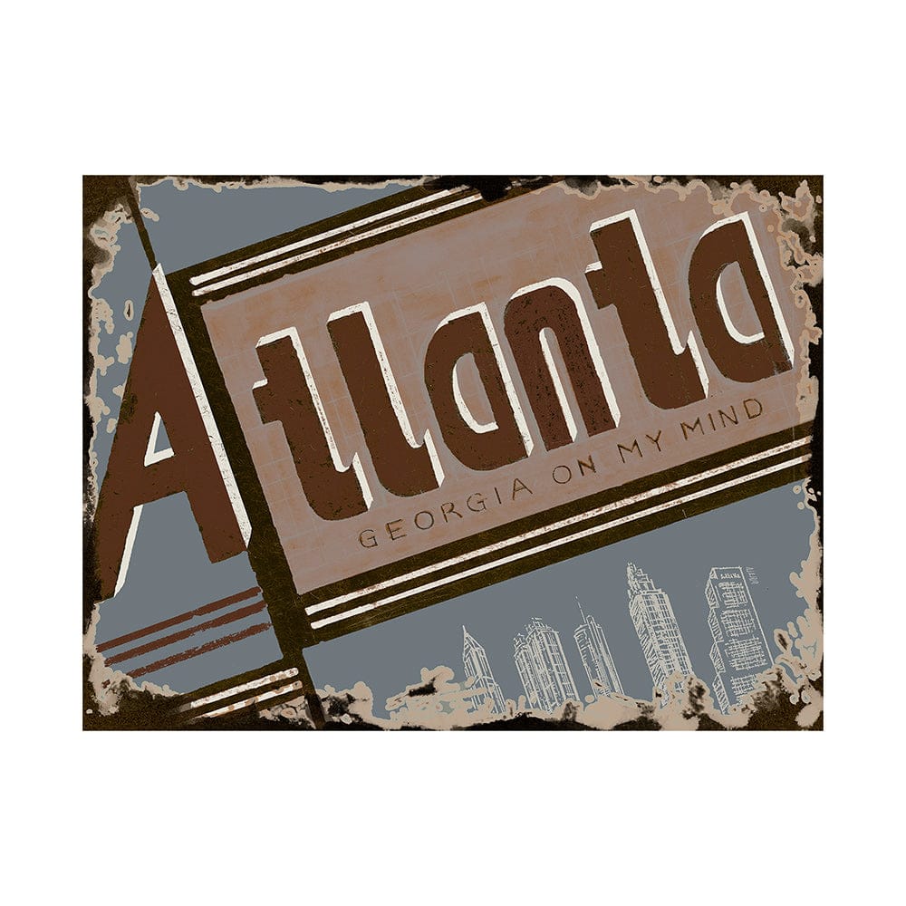Mercana - Atlanta by Alarm a Hand Embelished Textured Canvas - 101469-L view 1