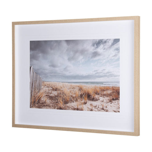 Mercana - Atlantic Coast Afternoon by Mercana Studio Hand Embellished Framed Art Print Matted under Glass - 14300 view 2