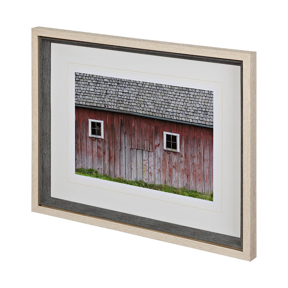 Mercana - Barn Face by Nancy Crowell a Framed Art Print Matted under Glass - 12298 view 1