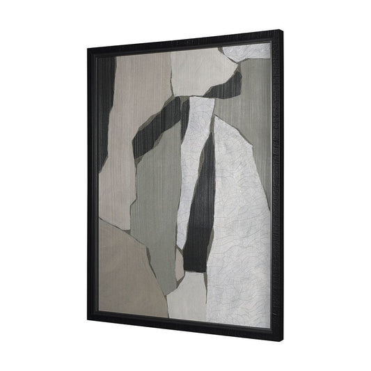 Mercana - Blend by Mercana Studio a Hand Embellished Textured Framed Art Photograph Matted under Glass - 14929 view 2