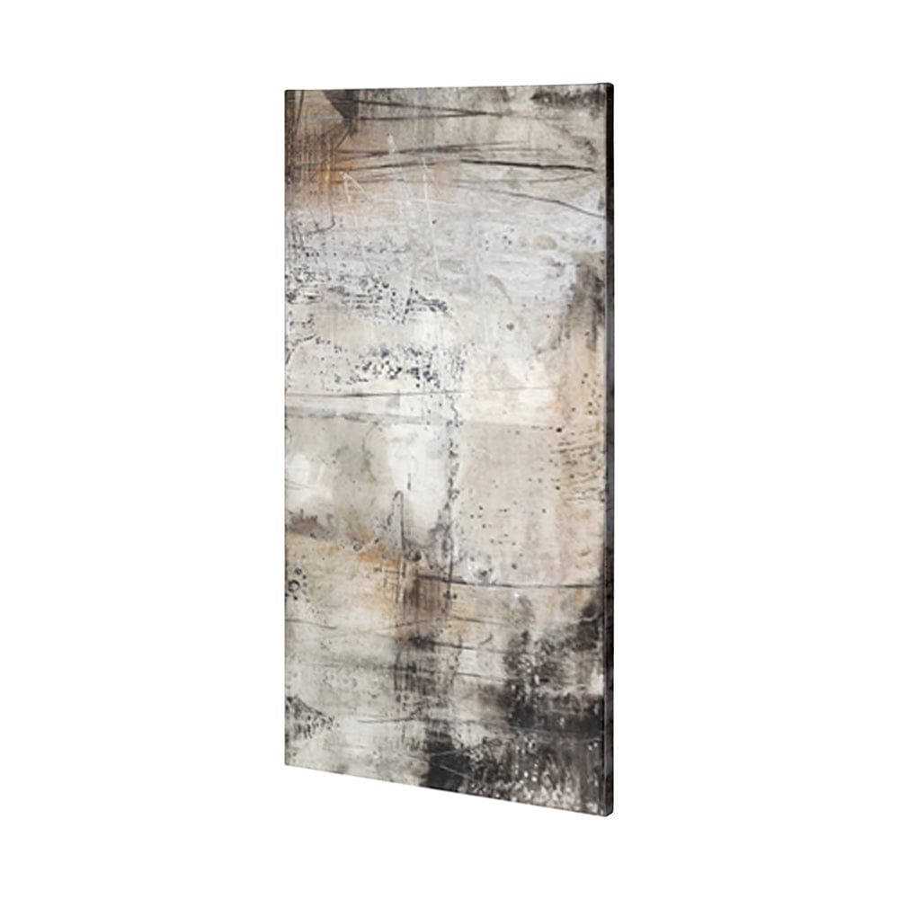 Mercana - Blk Wht Bronze II by Jennifer Goldberger a Hand Embellished Textured Canvas - 101092-L view 1
