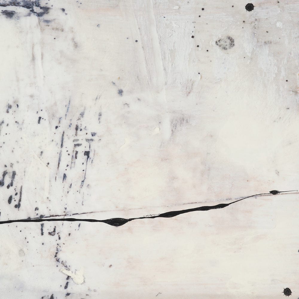 Mercana - Blk Wht Bronze II by Jennifer Goldberger a Hand Embellished Textured Framed Canvas - 101092-FL view 8