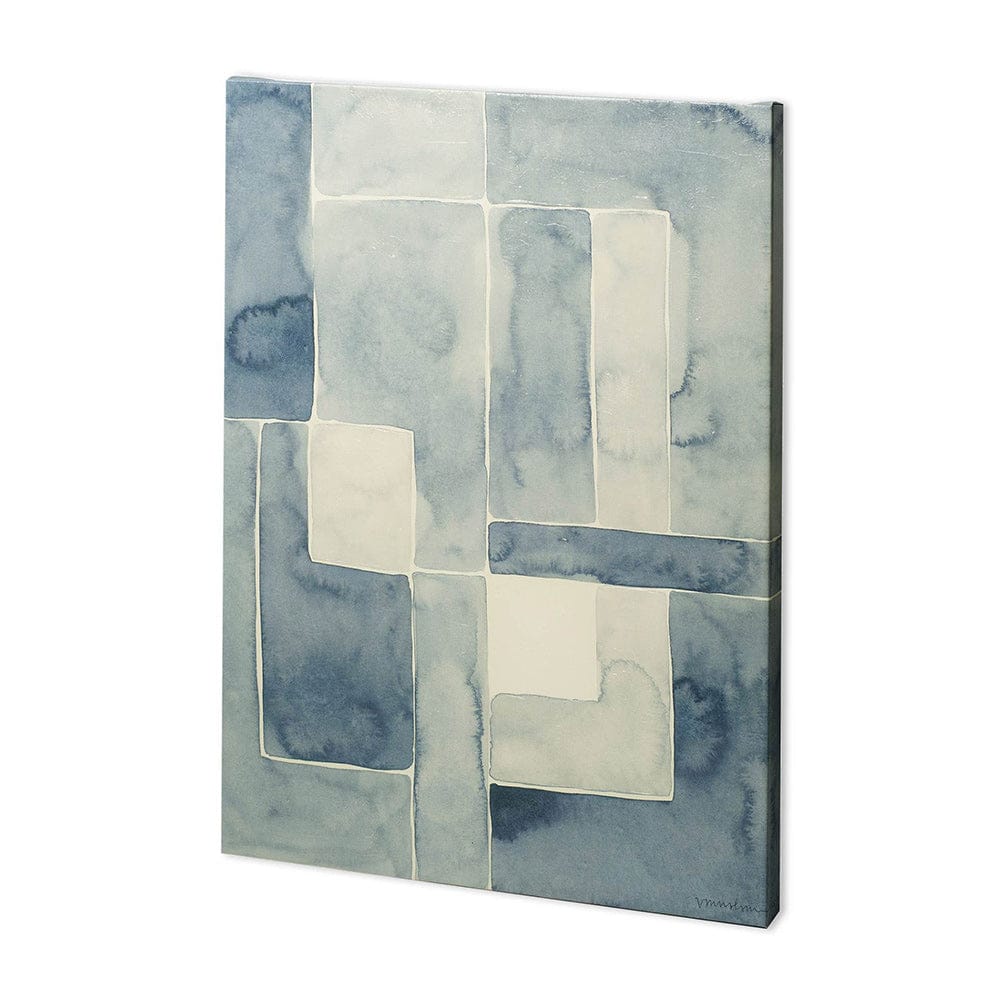 Mercana - Blockade I by Vanna Lam a Hand Embellished Textured Canvas - 100795-L view 1