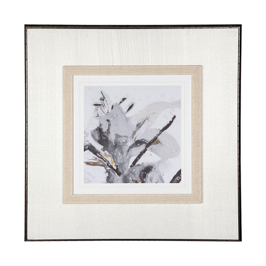Mercana - Blooming Opalescent II by Mercana Studio Hand Embellished Framed Art Print Matted under Glass - 12219 view 2