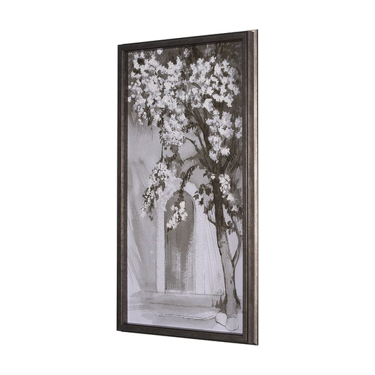 Mercana - Blossoming Tree I by Mercana Studio a Hand Embellished Textured Framed Art Print - 15268 view 2