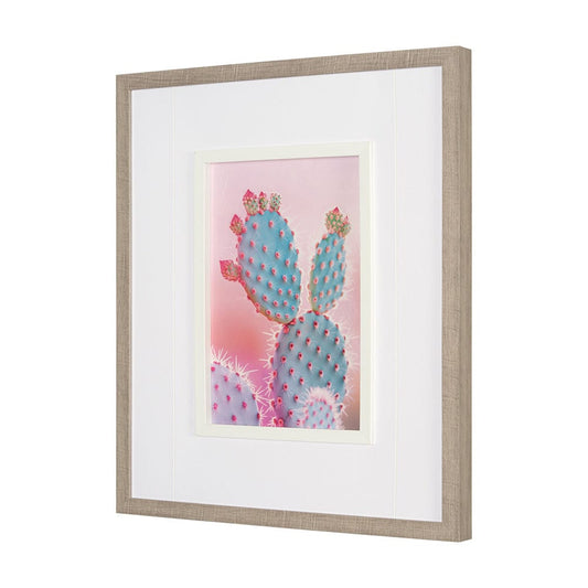 Mercana - Blush Botanicals - Spines by Philippe Hugonnard a Hand Embellished Framed Art Print Matted under Gla - 15659 view 2