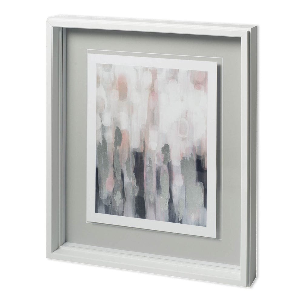 Mercana - Blushing I by Karen Lorena Parker a Hand Embellished Textured Framed Art Print Matted under Glass - 11665 view 1