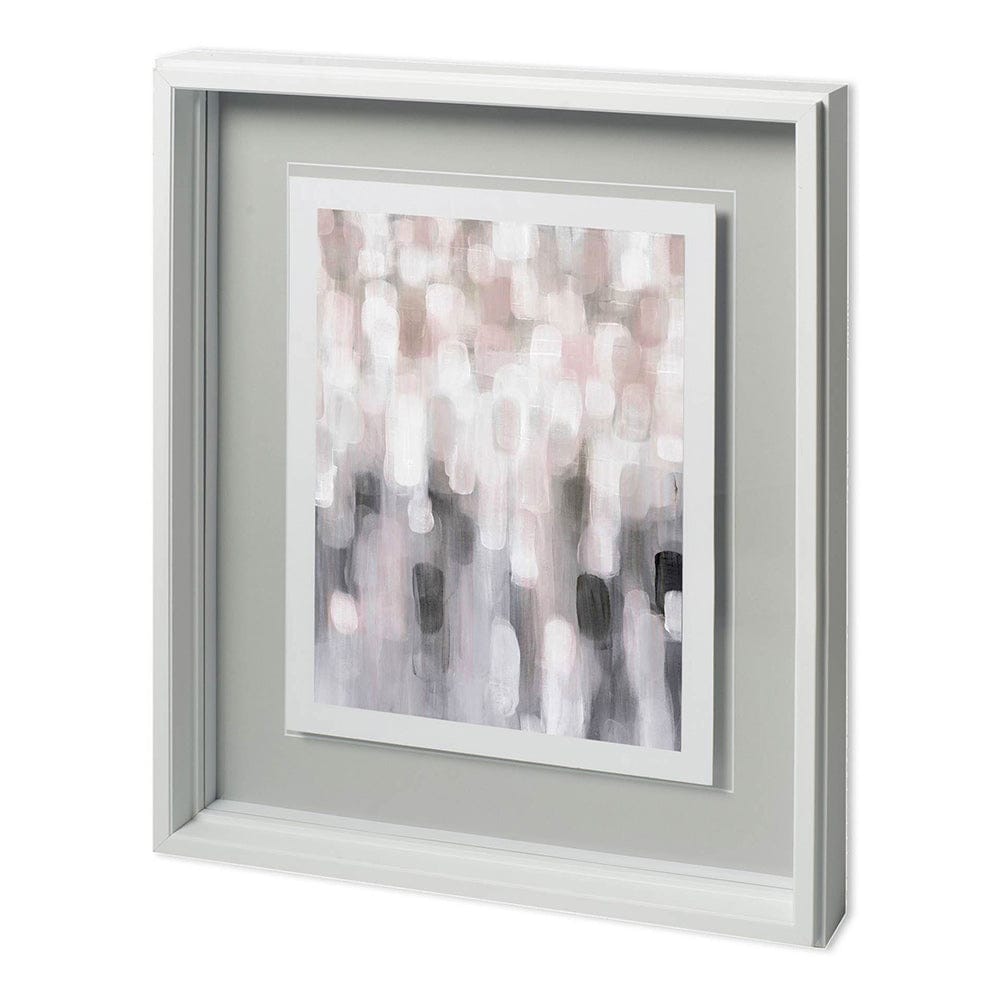 Mercana - Blushing III by Karen Lorena Parker a Hand Embellished Textured Framed Art Print Matted under Glass - 11667 view 1