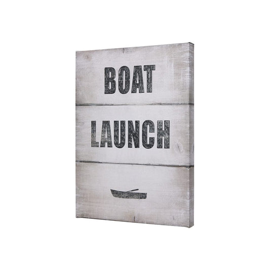 Mercana - Boat Launch by Mercana Studio a Hand Embellished Textured Canvas - 102181-S view 2