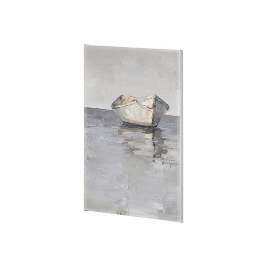 Mercana - Boat on the Horizon I by Ethan Harper a Hand Embellished Textured Canvas - 101845-S view 2