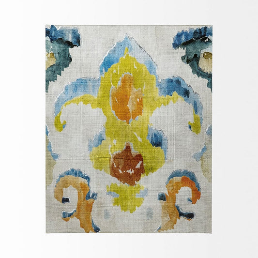 Mercana - Bohemian Ikat II by Chariklia Zarris a Hand Embellished Textured Canvas - 101434-L view 2