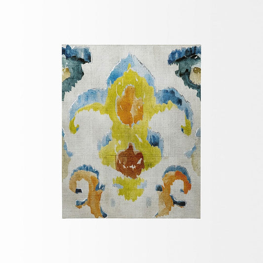 Mercana - Bohemian Ikat II by Chariklia Zarris a Hand Embellished Textured Canvas - 101434-S view 2