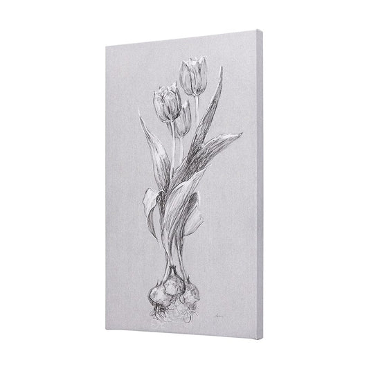 Mercana - Botanical sketches I Grey by Mercana Studio a Hand Embellished Textured Canvas - 102371-S view 2