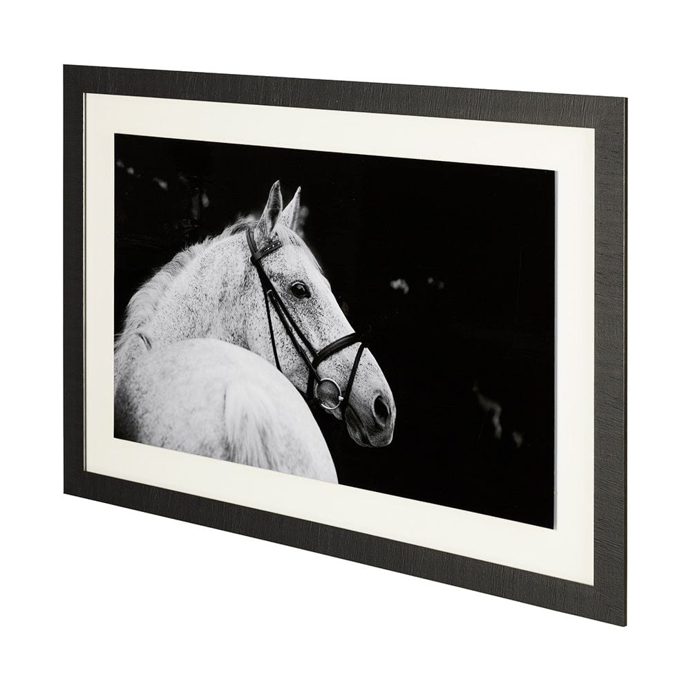 Mercana - Bridled Beauty by KaCee Erle a Hand Embellished Textured Framed Art Print Matted under Glass - 12200 view 1