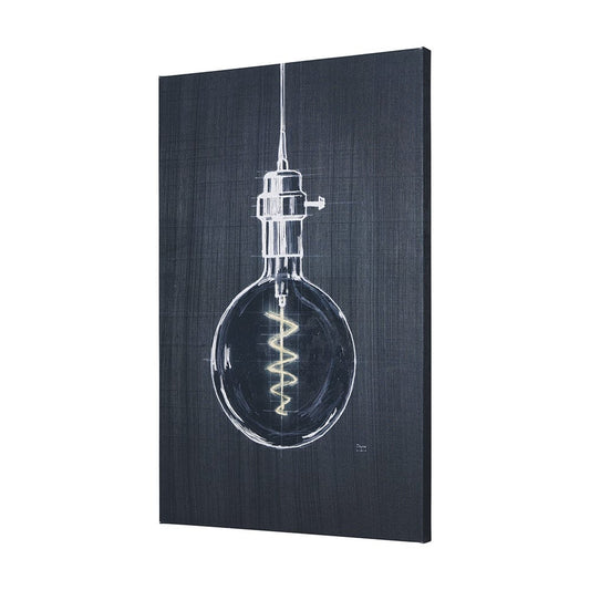 Mercana - Bright Idea II by Mercana Studio a Hand Embellished Textured Canvas - 102188-S view 2