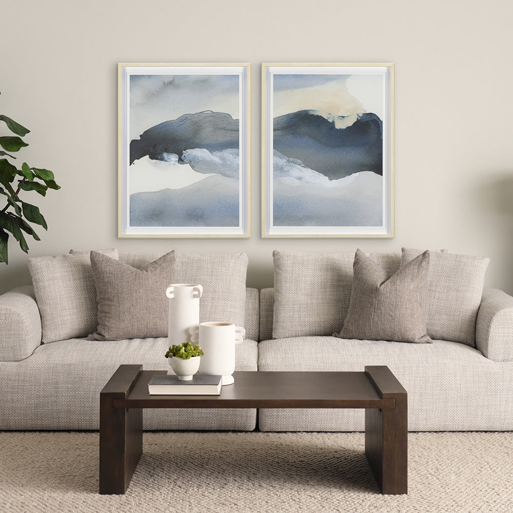 Mercana - Broken Silence II Abstract by Mercana Studio a Hand Embellished Framed Print under Glass - 15768 view 8