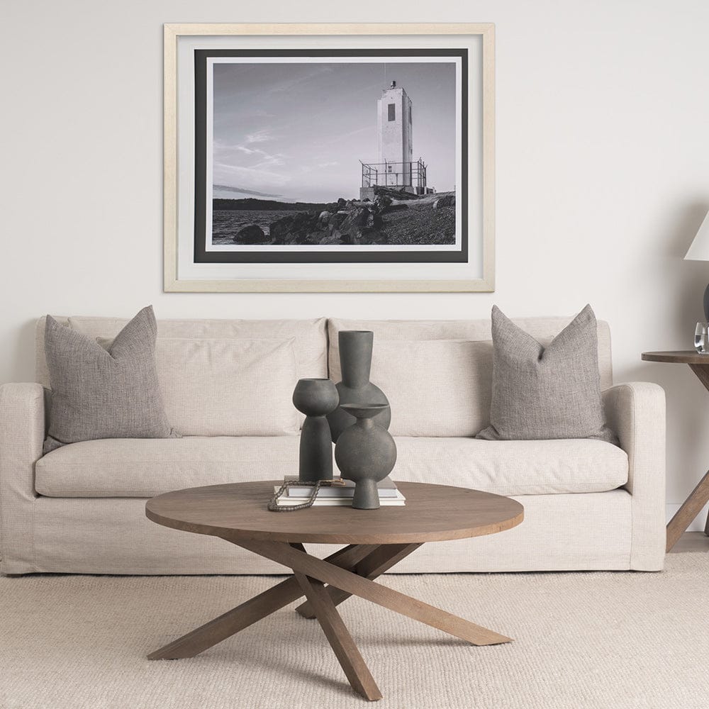 Mercana - Browns Point Lighthouse by Bisig, Steve a Framed Art Print Matted under Glass - 10610 view 3
