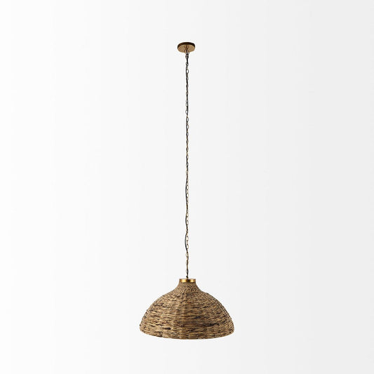 Mercana - Campanile 30.0 L x 30.0 W x 16.0 H Brown Half Domed Chandelier - 69242 view 2