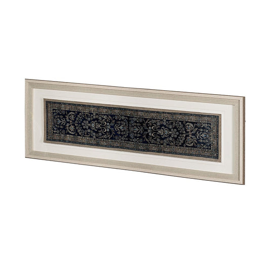 Mercana - Carpet by Mercana Studio a Hand Embelished Textured Framed Art Print Matted under Glass - 13560 view 2