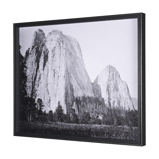 Mercana - Cathedral Rock by Carleton E Watkins a Hand Embellished Textured Framed Art Print - 15271 view 2