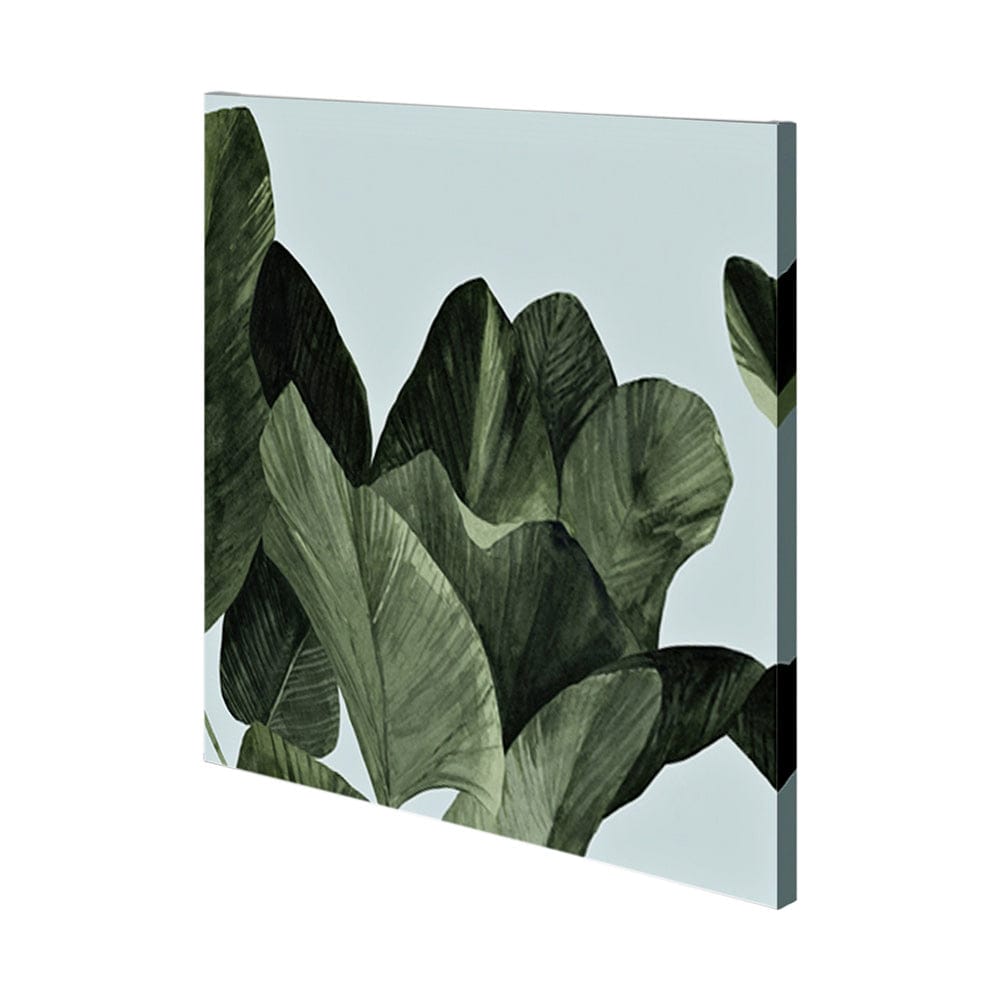 Mercana - Celadon Palms I-4444 by Emma Scarvey a Hand Embellished Textured Canvas - 101101-L view 1