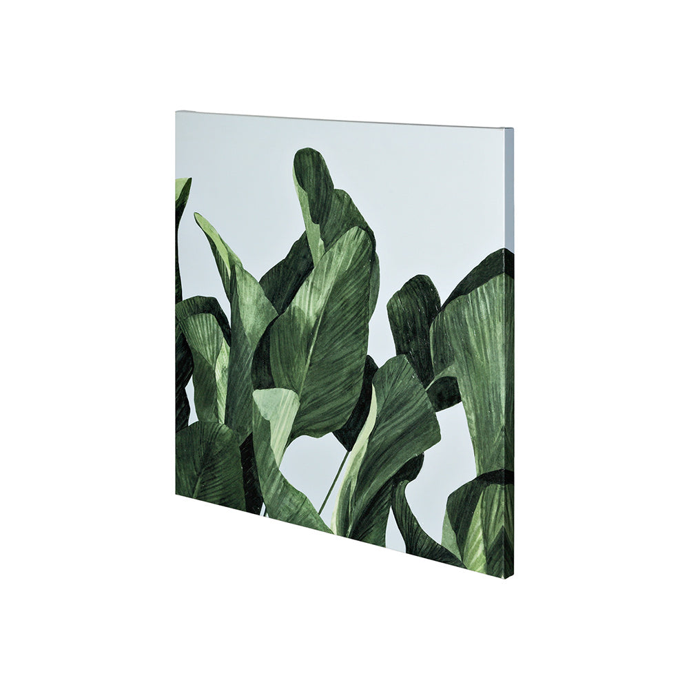 Mercana - Celadon Palms II-3030 by Emma Scarvey a Hand Embellished Textured Canvas - 101102-S view 1