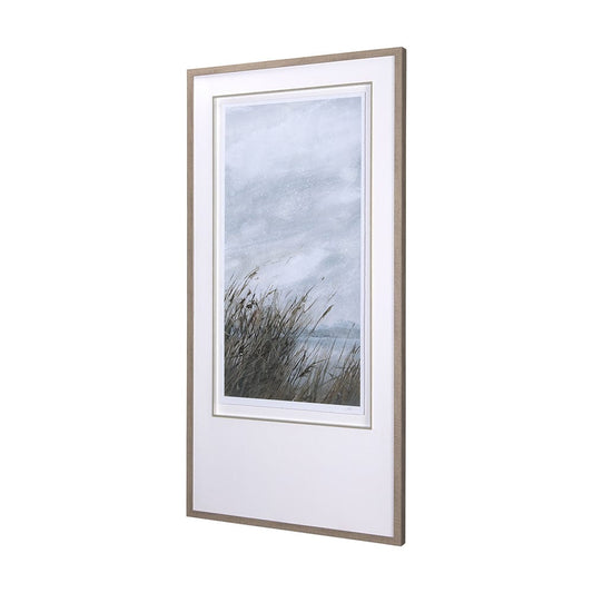 Mercana - Chilly Breeze I by Natali a Hand Embelished Textured Framed Art Print Matted under Glass - 14909 view 2