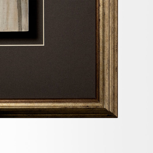 Mercana - Classic cool 2 by Liz Jardine a Hand Embellished Textured Framed Art Print Matted under Glass - 12620 view 2