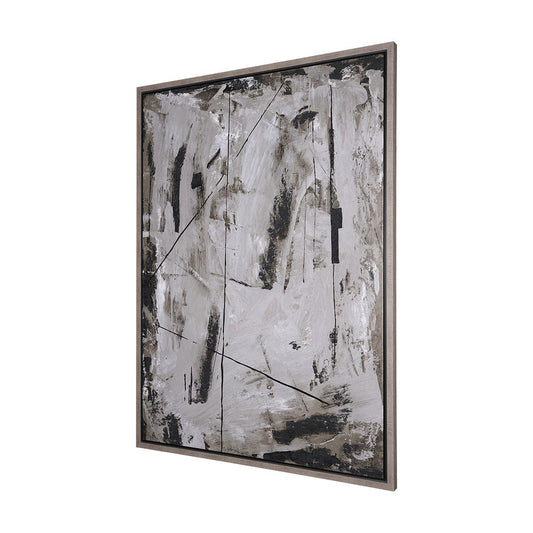 Mercana - Clay III by Mercana Studio a Hand Embellished Textured Framed Canvas - 102594-FL view 2
