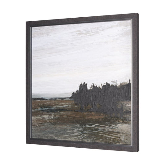 Mercana - Cloudy Day II by Mercana Studio a Hand Embellished Textured Framed Art Print - 15084 view 2