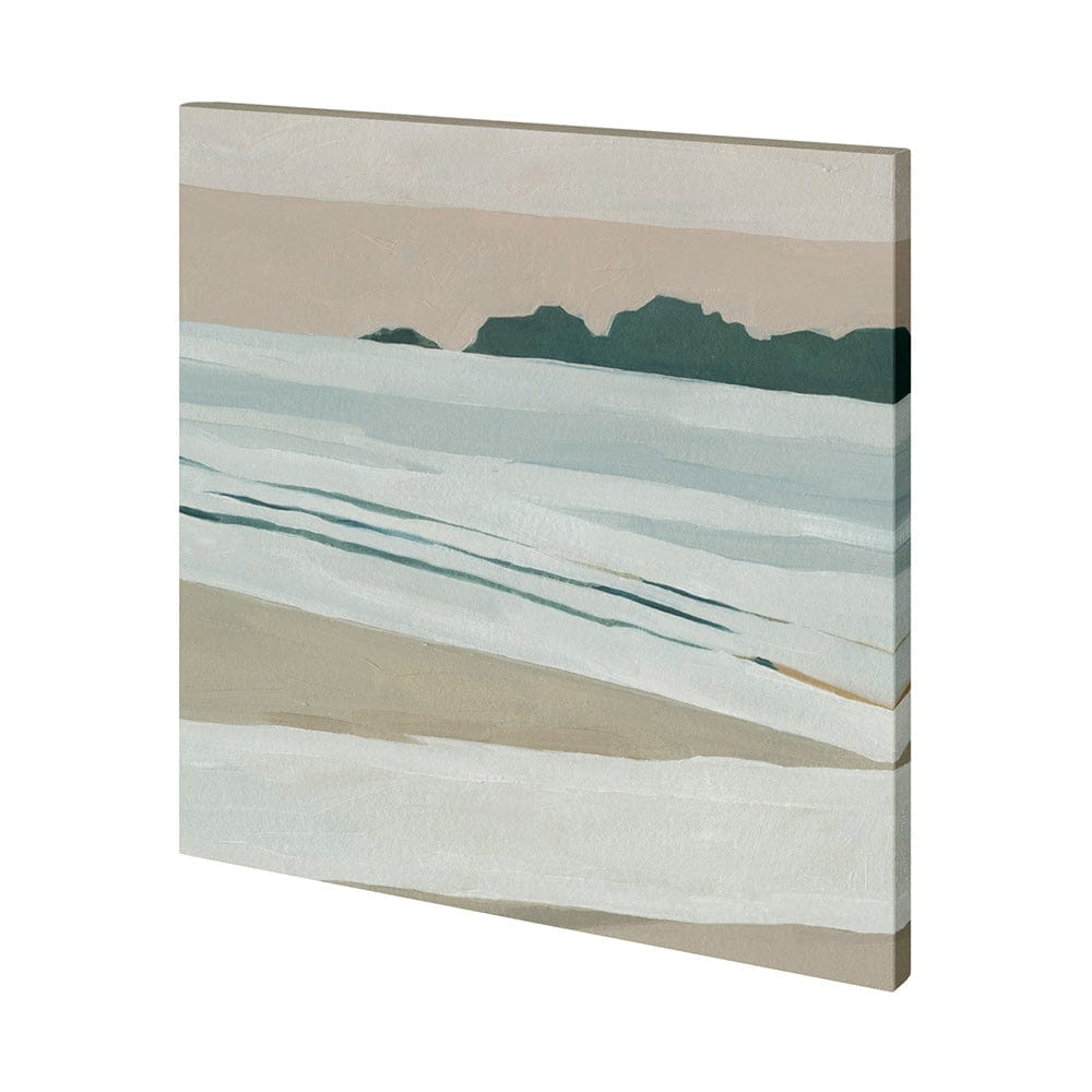 Mercana - Coastal Lines I by Emma Scarvey a Hand Embellished Textured Canvas - 101229-S view 1