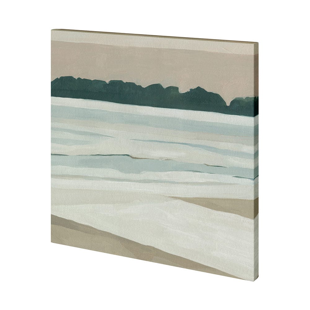 Mercana - Coastal Lines IV by Emma Scarvey a Hand Embellished Textured Canvas - 101232-S view 1