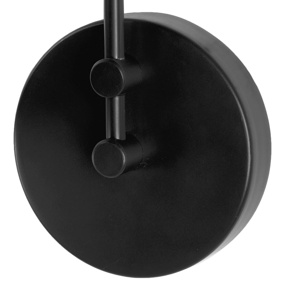 Mercana - Cobalt 6L x 32W Black Metal Cone Shaped Swivel Wall Sconce - 68775 view 11