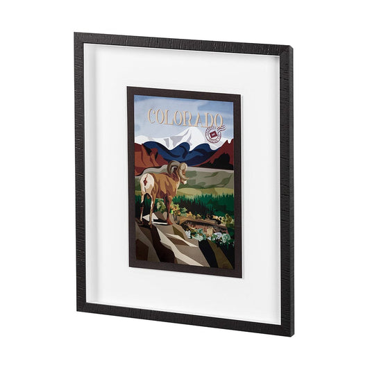 Mercana - Colorado Go USA M by Mercana Studio a Framed Art Print Matted under Glass - 14000 view 2