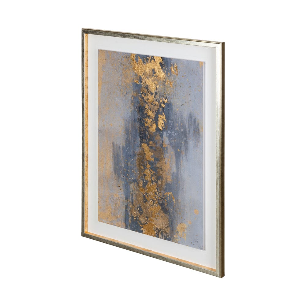 Mercana - Concrete Gold 2 by Altamura a Hand Embellished Textured Framed Art Print Matted under Glass - 12163 view 1