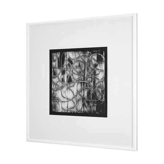 Mercana - Continuous Strand II by Studio M a handmade Original Framed Artwork under Glass - 15086 view 2