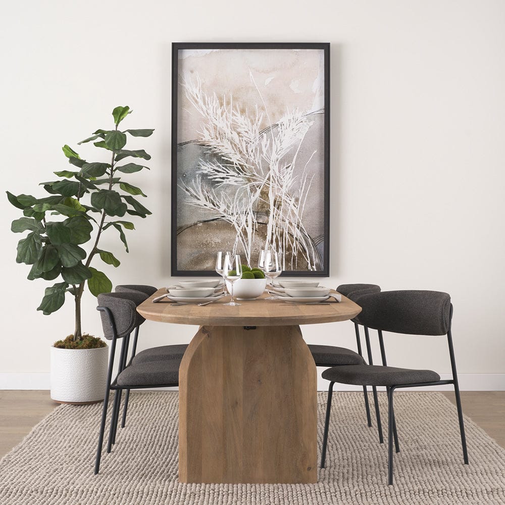 Mercana - Corey Dining Chair w/ Gray Fabric & Matte Black Metal (Set of 2) - 70253 view 11