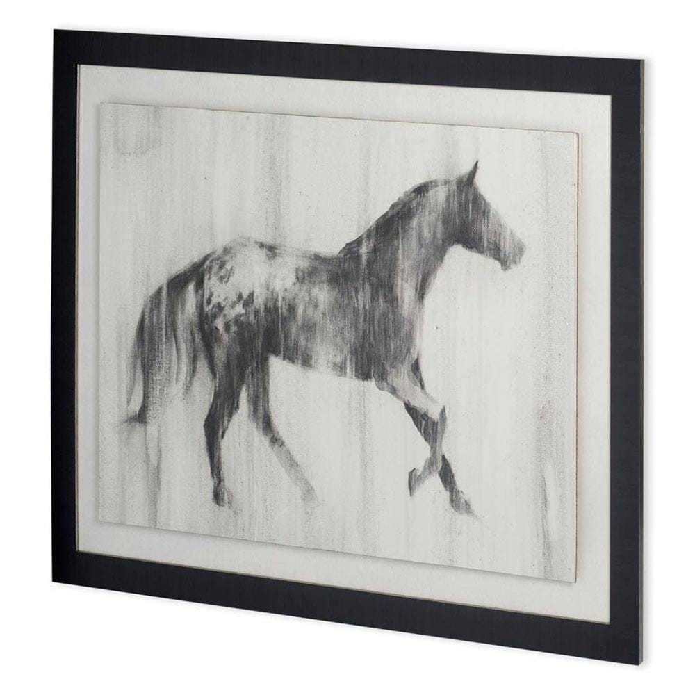 Mercana - Custom Appaloosa Study I MC by Ethan Harper a Hand Embellished Textured Framed Decograph Art Print - 10965 view 1
