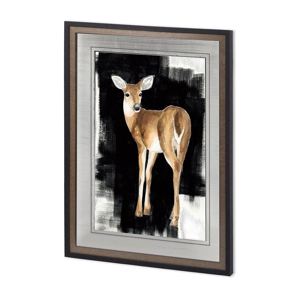 Mercana - Custom Nocturnal I by Grace Popp a Hand Embellished Textured Framed Art Print Matted under Glass - 11406 view 1