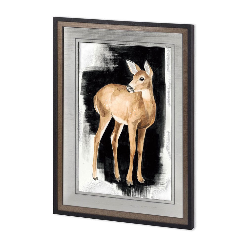 Mercana - Custom Nocturnal II by Grace Popp a Hand Embellished Textured Framed Art Print Matted under Glass - 11407 view 1